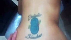 Latina milf surprises husband with homemade blowjob, bent over doggystyle, and riding.