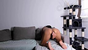 Latina Teen Masturbates Intensely