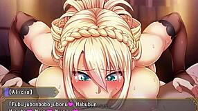 Prenses şövalyeyi yenip zavallı köle haline getirirken bdsm oral sahnesinde izliyorum 4. bölüm