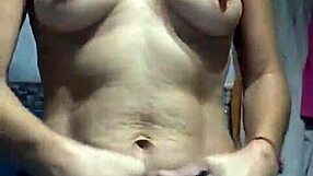 mature spanish woman teases her pussy