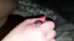 Handjob and BLOWJOB from my hot redhead girlfriend. Her skills drive me wild.