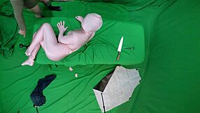 Scarlett johnson gets her pink morph toy deep in pussy pov fetish action!