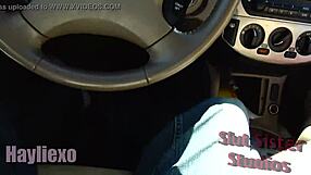 Smoking hot black tgirl Brooklynn in solo masturbation