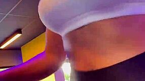 Me Melei Gets Excited Watching This Petite Pornstar With Perfect Tits At The Gym