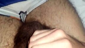 Masturbating Alone in Bedroom