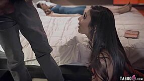 Suck and fuck that freak client next to his wife?