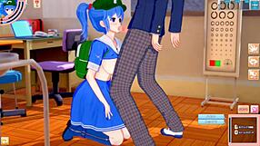 Enjoy this Touhou anime video with Kawashiro Nitori in a fun 3DCG scene from the hentai game.