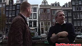Hey, wanna see this Dutch tourist suck cock before banging hard?