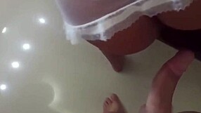 Latina Caught Milking Big Cock In Deepthroat Session.