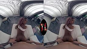 Watch this big boob Brazilian Latina get her ass fucked hard in VR.