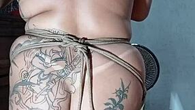 Wow, tying up this sexy latina's big ass for some hot sex!