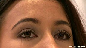 Amazing Ami Mounts Her Ride On A Long Pole