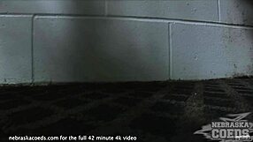 Girls Skinny Dip in Pool