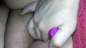 Amber Crider Cheats as Her Clit Gets Rubbed by a Vibrating Bullet in Detailed Action