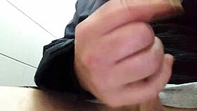 Blonde enjoys a relaxing solo session in her room