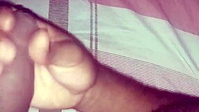 Brazilian teen jerks off and cums hard in POV facial