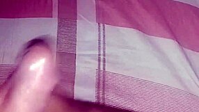 Brazilian teen jerks off and cums hard in POV facial