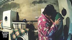 Hey, check this private blowjob session with a chubby amateur couple!