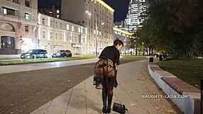 Kan du se igennem min gennemsigtige kjole udendørs?