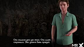 Redhead In Treasure Of Nadia Refuses To Give Up Her Treasures!