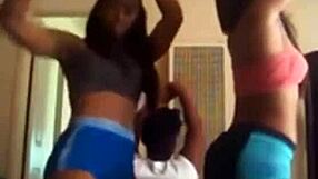 ass free teen 18+ in tight spandex gets pounded hard in wild sex scene