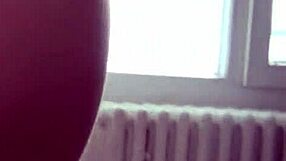 tattooed young woman with nice tits enjoys self-pleasure