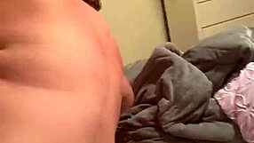 BBW wife enjoys sucking and showing off