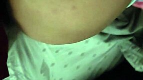 sexy big booty brunette bends over for doggystyle after getting her pussy licked