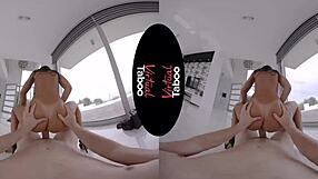 i'm cheating with a shaved brunette in virtual taboo blowjob. feels so wrong and hot.