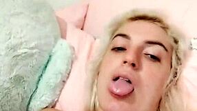 Alina Modelista licks popsicle undresses cuddles bear