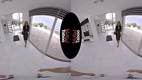 i'm cheating with a shaved brunette in virtual taboo blowjob. feels so wrong and hot.