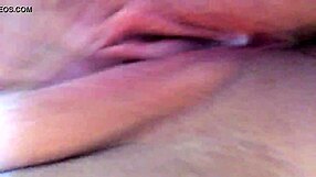 Woke up horny and alone, so fingers explore solo pussy in masturbation session