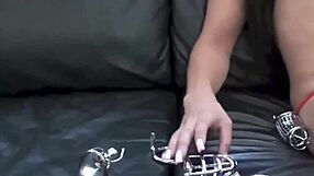 Slaves like you crave that chastity device 😈