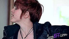 Three redhead lesbians party and share intense orgasms