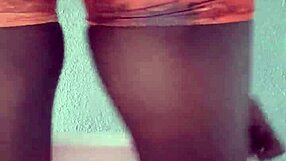 chained underwear for my black shemales