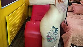 She masturbates and reveals her open vagina with natural tits