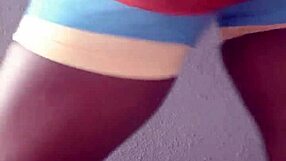 chained underwear for my black shemales