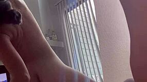 Latina Dancer Sways with Big Ass in Lap Dance