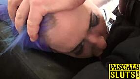 Pascal joins Alexxa's play and slides his cock into her mouth 😏💦