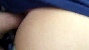 Anal Penetration Through Panties on Firm Ass During Intense Assfucking Session