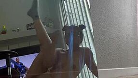 Latina Dancer Sways with Big Ass in Lap Dance