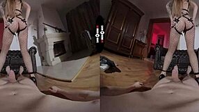 Dark Room VR Blowjob with Bonus Ass Tease