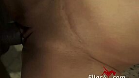 Angel lets the guy do whatever he wants during a steamy massage session, moaning loudly in missionary and anal fucking.