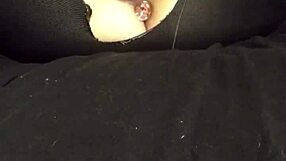 Watch this bored slut wife pound her pussy and squeeze a plug into her tight ass!