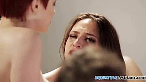 Busty Babes Squirting Wildly in Group Action