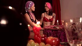 Kamilla Werneck And Mila Spook Draw Tarot Cards Predicting Intense Sex And Fucking