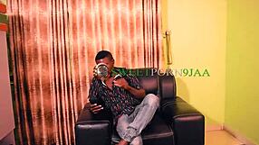 College Lady Rides Neighbor's Cock Doggystyle