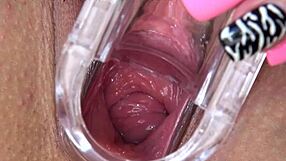 Petite Brunette Destiny Plays with Naughty Toys