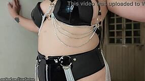 Goddess Demands Close-Up Feet and Heels Worship in Femdom POV