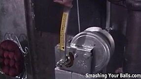 I will bind your balls tight and whip them hard tonight.